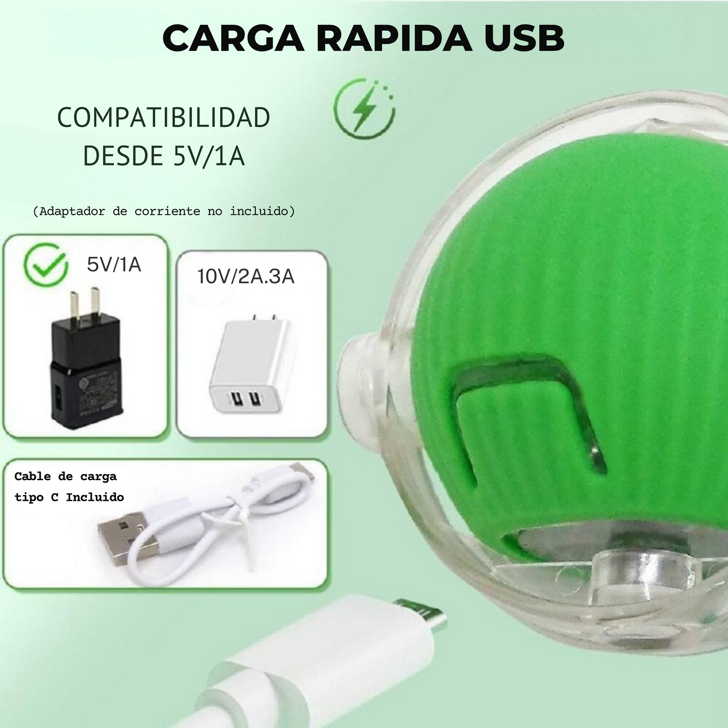 Pelota Interactiva Recargable